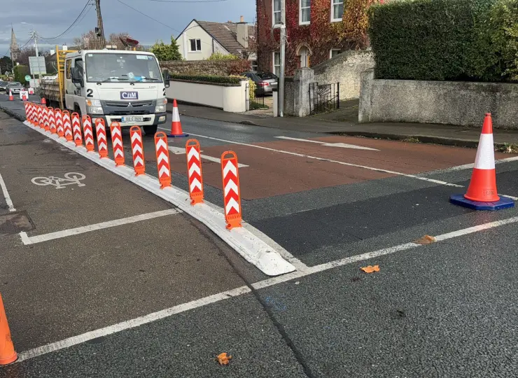 CHM Group update Dublin City cycle lane with new Horizont delineators