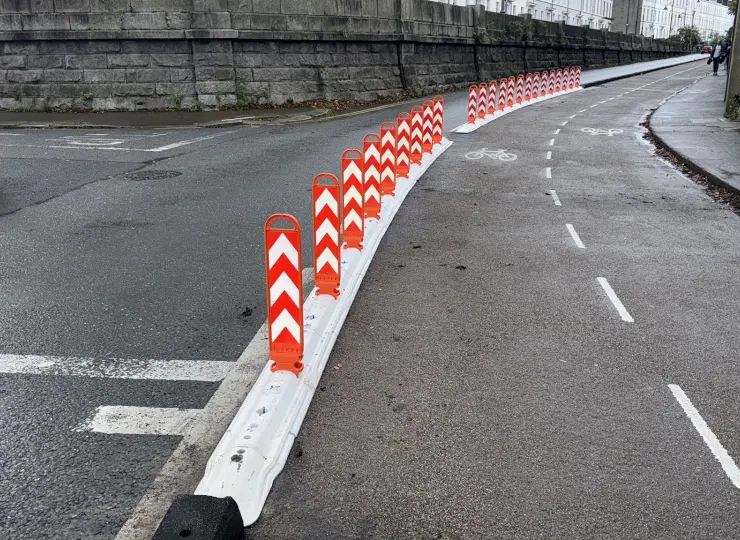 CHM Group update Dublin City cycle lane with new Horizont delineators